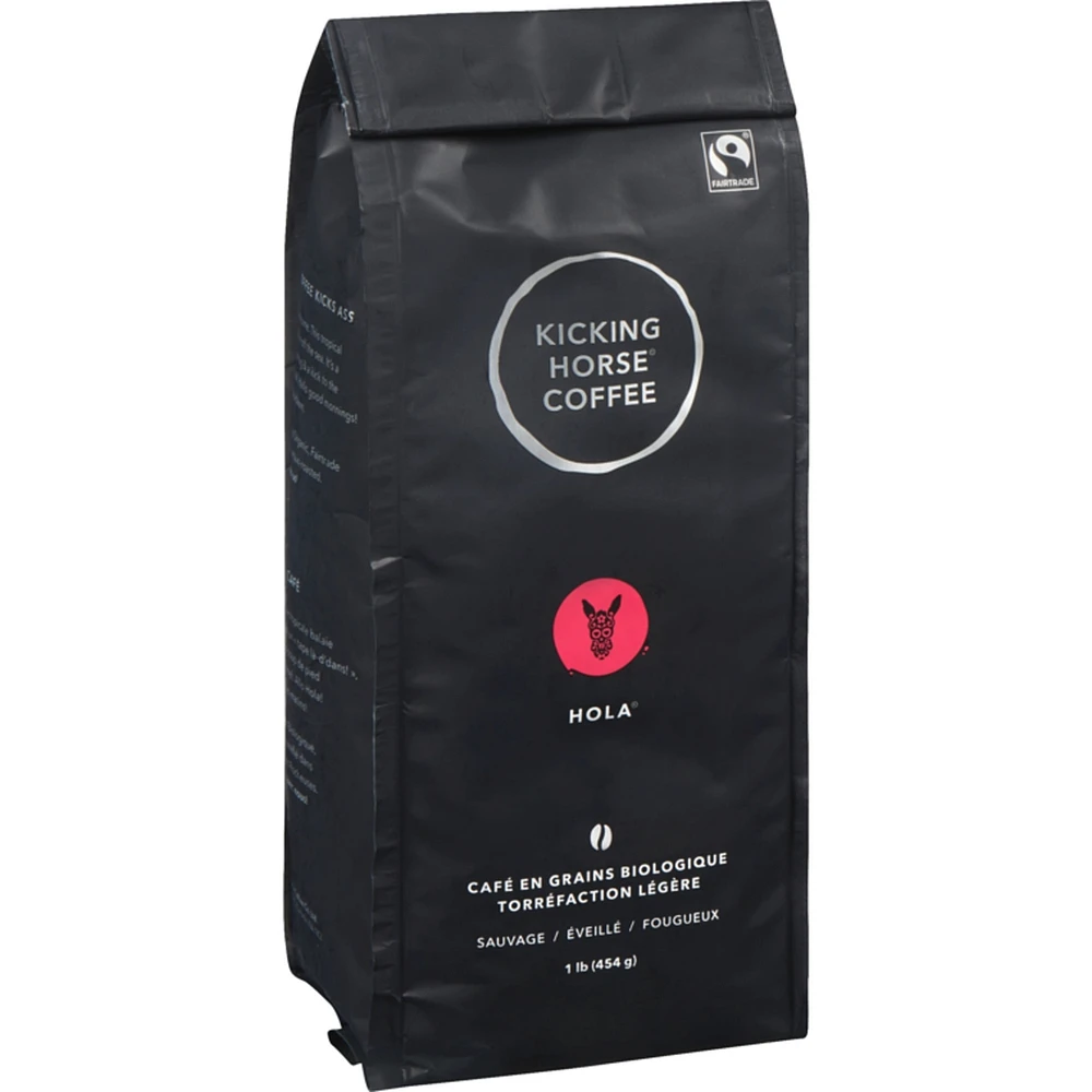 Café En Grains Biologique Équitable Torréfaction Légère, Hola
