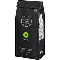 Organic Fairtrade Dark Roast Ground Coffee, Kick Ass