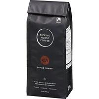 Organic Fairtrade Dark Roast Ground Coffee, 454 Horse Power
