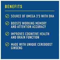 Renew Life® Cerebrum Cereboost™ with DHA, 30 Softgels