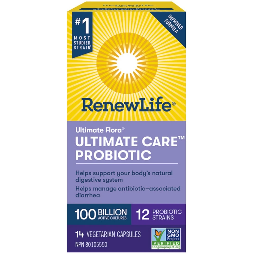 Ultimate Flora Ultimate Care Probiotic, 100 Billion Active Cultures