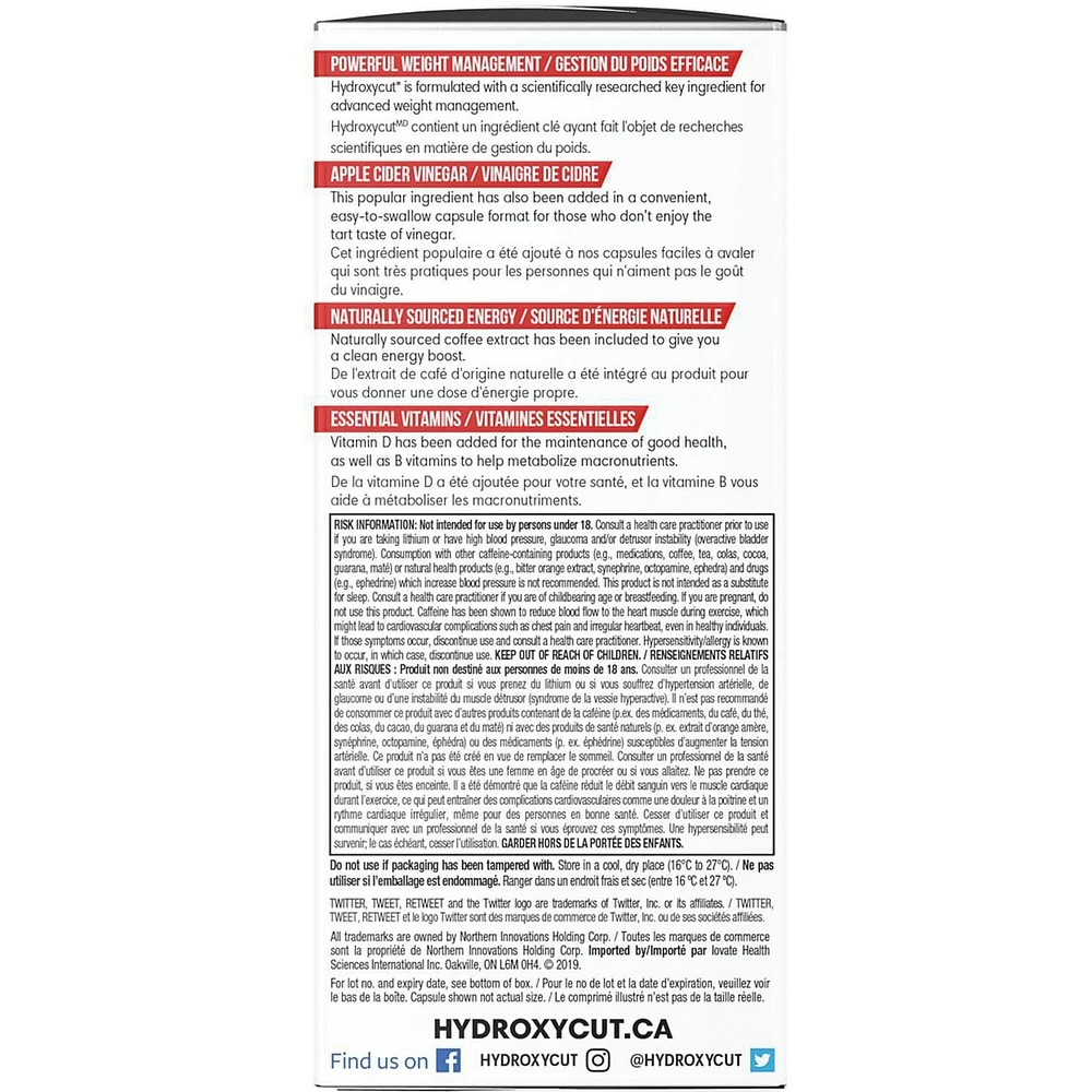 Hydroxycut Pro Clinical Weight Management Supplement