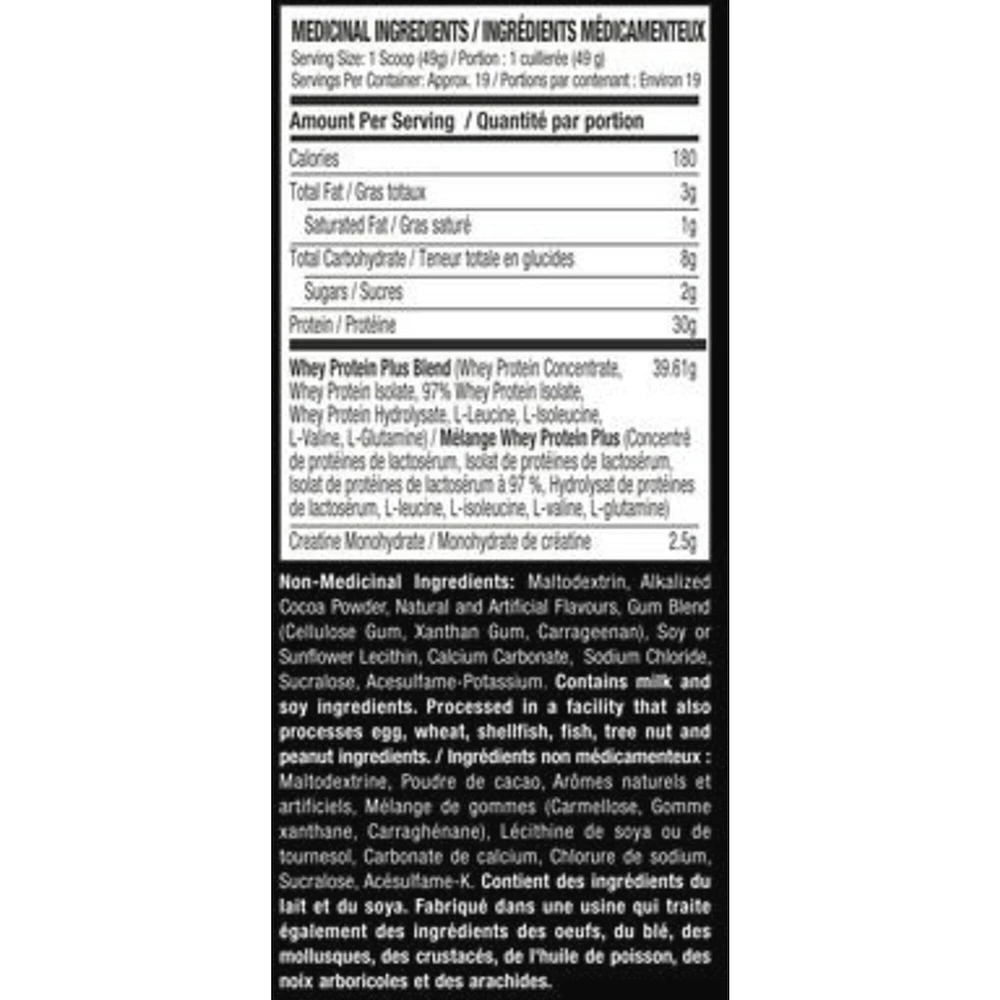 Six Star Elite Series Whey Protein plus Triple Chocolate Powder