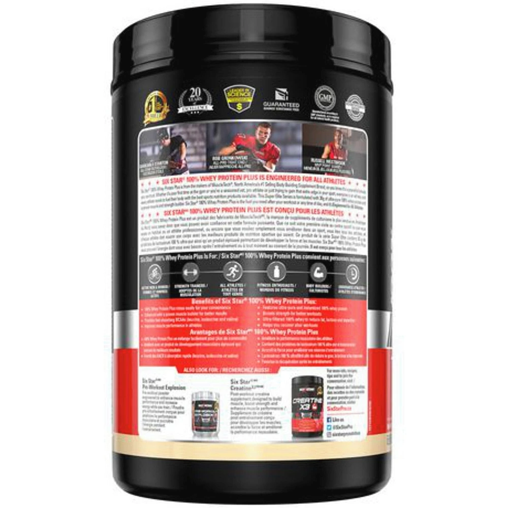 Six Star Elite Series Whey Protein plus Vanilla Cream Powder