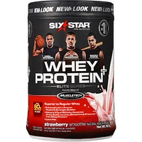 Six Star Elite Series Whey Protein Plus Strawberry Powder
