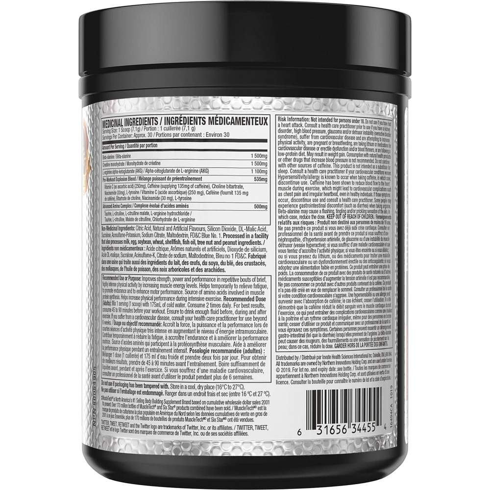 Pre Workout Explosion