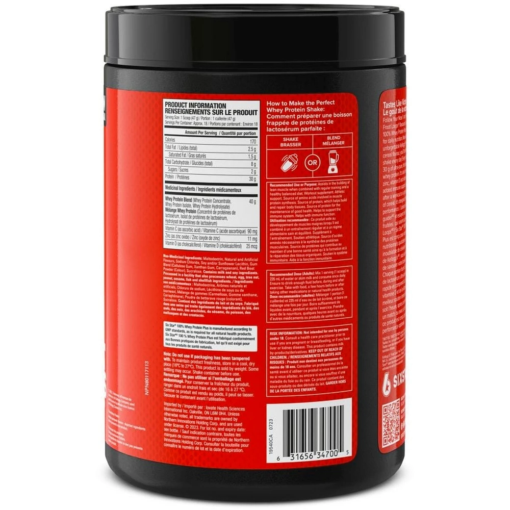 100% Whey Protein Kellogg's