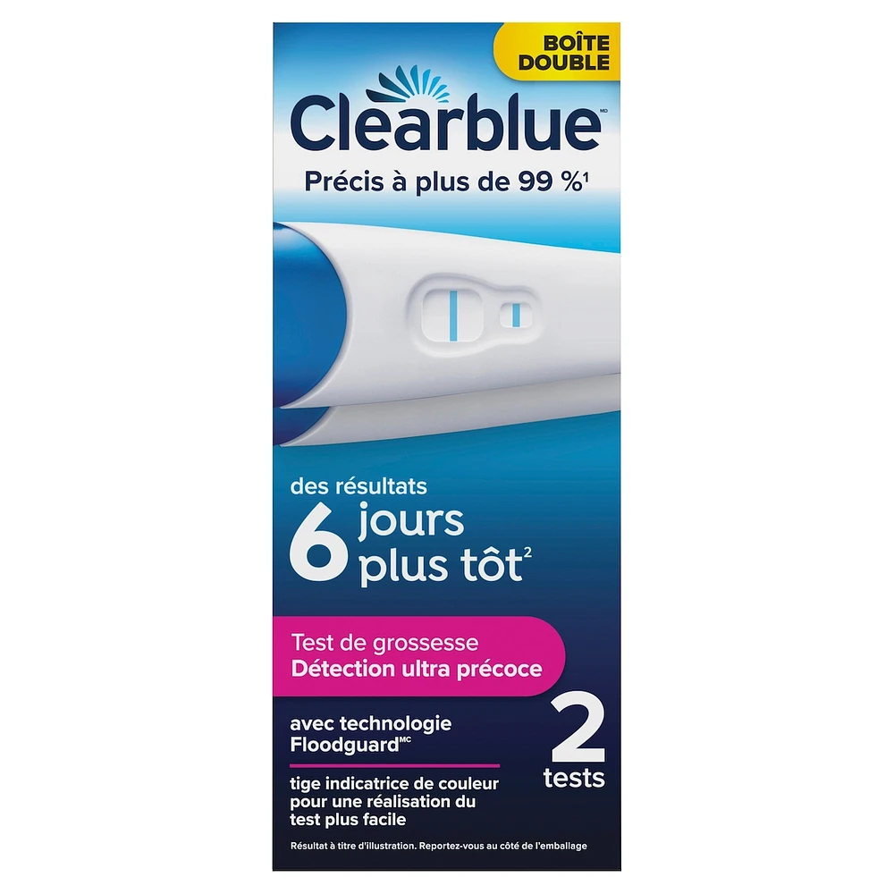 Ultra Early Pregnancy Test Kit, Early Detection at Home Pregnancy Test, 2 Tests
