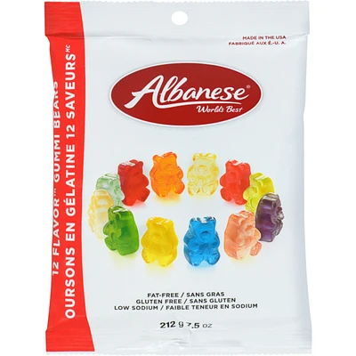 Oursons en gélatine 12 saveurs