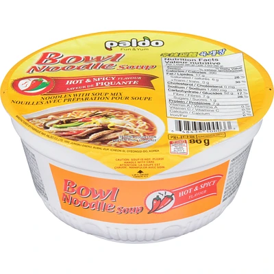 Noodles With Soup Mix Hot & Spicy Flavour
