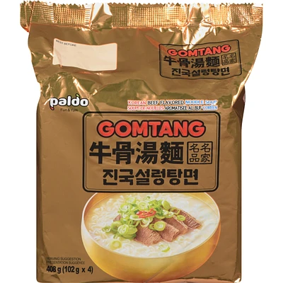 Gomtang Oriental Style Noodles with Soup Base Beef Flavour