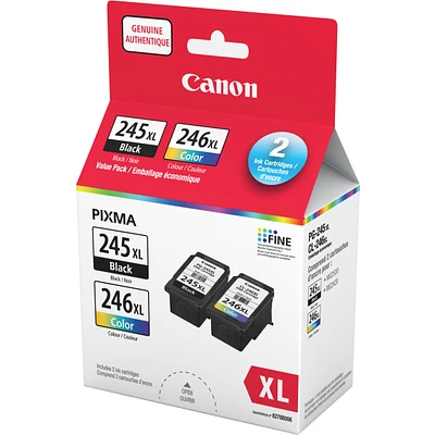 PG-245XL & CL-246XL Ink Cartridges Value Pack