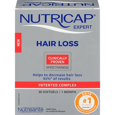 Nutricap Hair Loss 30 Softgels