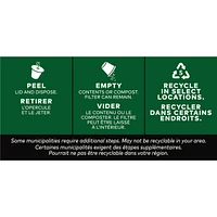 Premium Medium Dark Roast K-Cup Coffee Pods, 30 Count