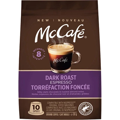 Espresso Dark Roast Coffee Capsules, Nespresso Original Line Compatible Capsules