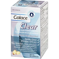 Docusate Sodium Capsules Stool Softener Clear
