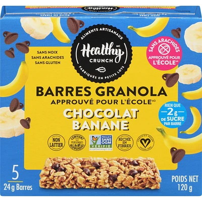 Granola Bars Chocolate Banana