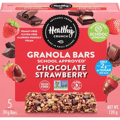 Granola Bars Chocolate Strawberry
