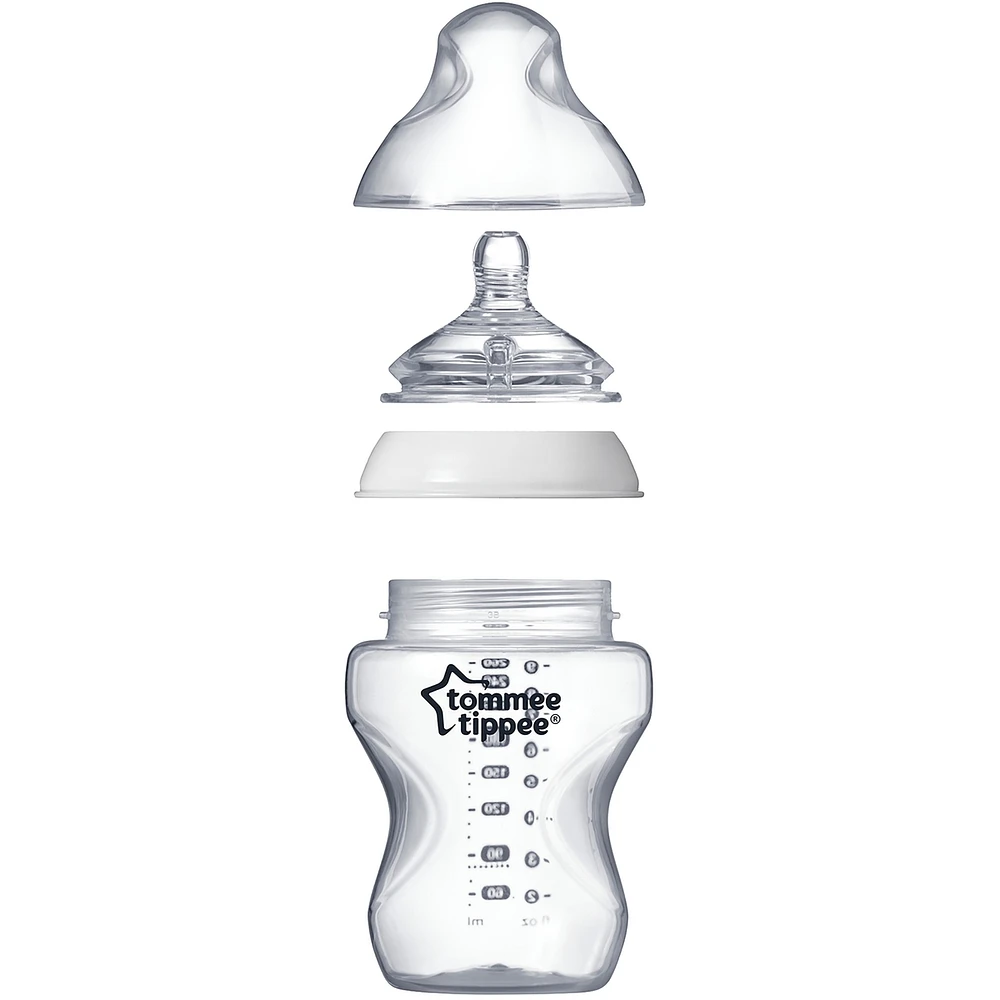 Closer to Nature Fast Flow Baby Bottle Nipples, 6+ months – 2pk