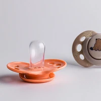 Fun Style Pacifier and Fun Style Night Glow in the Dark Pacifier, Symmetrical Design, BPA-Free, Includes Sterilizer Box, 18-36 months. Pack of 3 Pacifiers