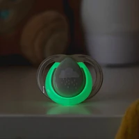 Pick-a-Paci Mixed Pacifier 3 Pack, Breast-like, Ultralight and Night-Time Glow in the Dark, 0-6m