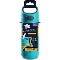 Superstar Insulated Flip Top Sportee Straw Cup, 18m+ | Leak and Shake Proof, Anti-Microbial Spout