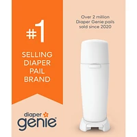 Recharge ronde non-parfumée pour poubelle à couches Diaper Genie Emballage de 3 recharges