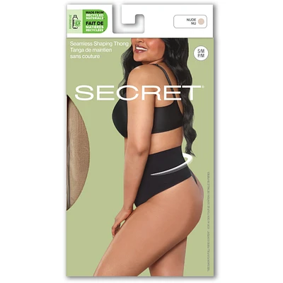 Seamless Med Shp Thong