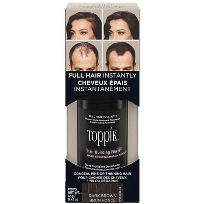 TOPPIK Hair Building Fibers - Dark Brown