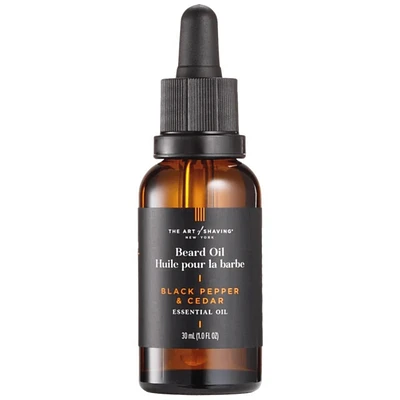 The Art Of Shaving Black Pepper & Cedar Premium Beard Oil