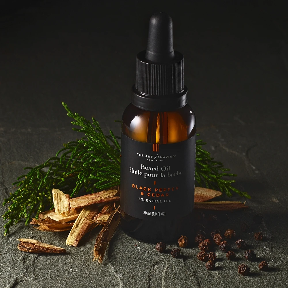 The Art Of Shaving Black Pepper & Cedar Premium Beard Oil