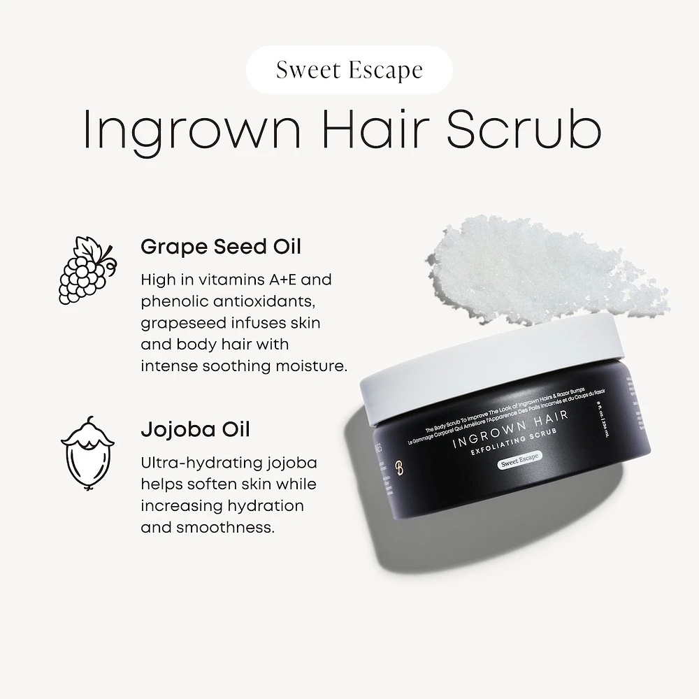 Sweet Escape Ingrown Hair Exfoliating Scrub