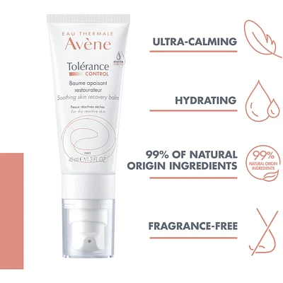 Tolérance Contrôl Soothing skin recovery Balm