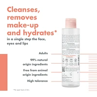 Makeup removing micellar water