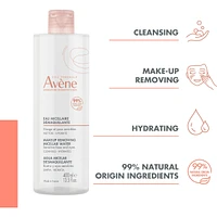 Makeup removing micellar water