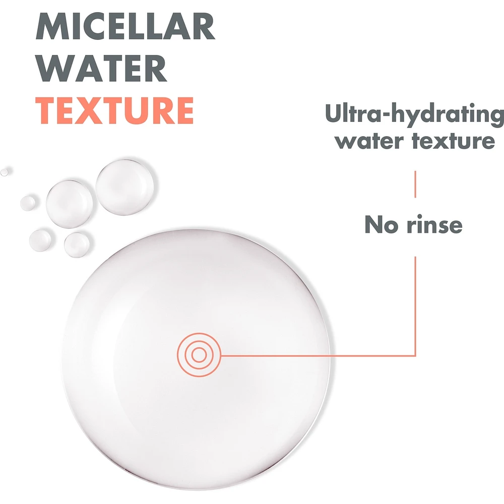 Makeup removing micellar water