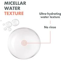 Makeup removing micellar water