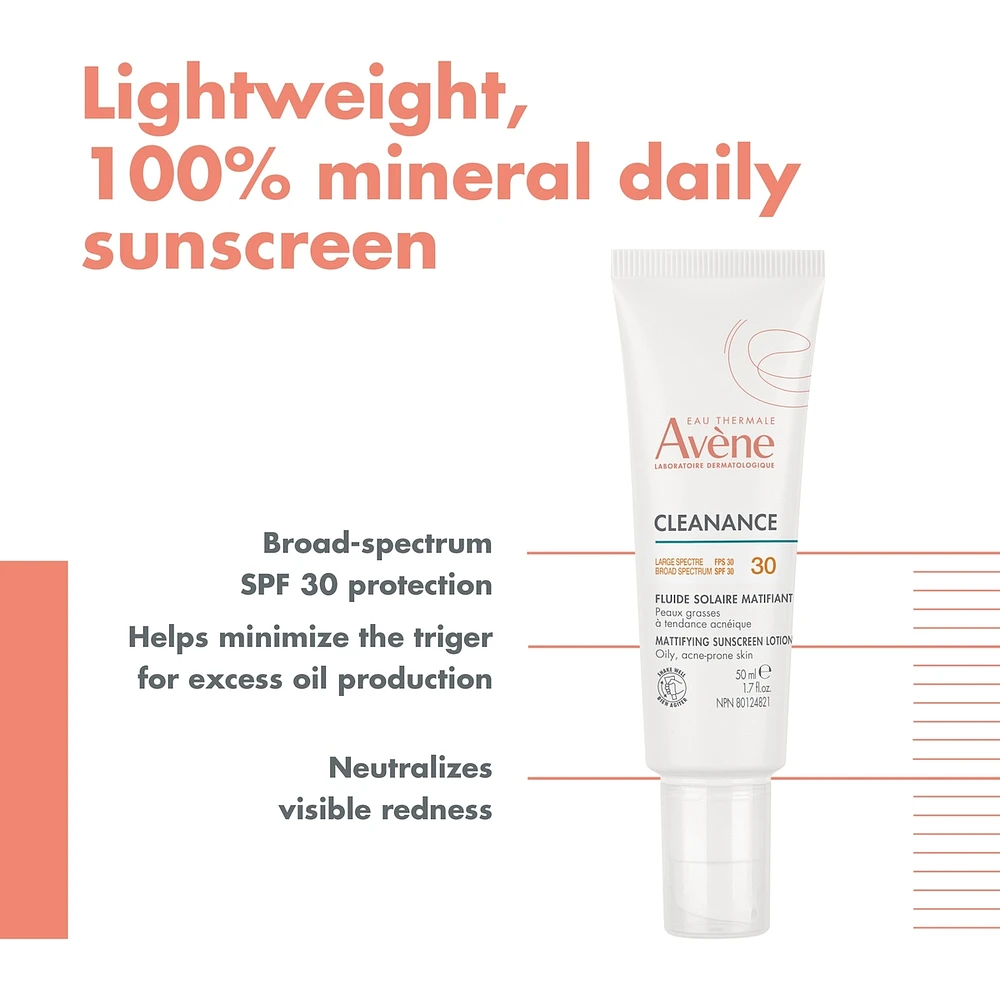 Cleanance SPF 30 Mattifying Sunscreen lotion