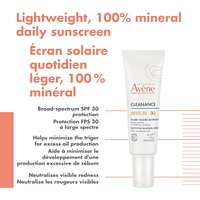 Cleanance SPF 30 Mattifying Sunscreen lotion