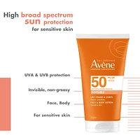 Face & Body High Sun Protection Lotion SPF 50+