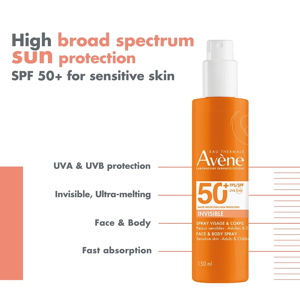 Face & Body Spray SPF50+