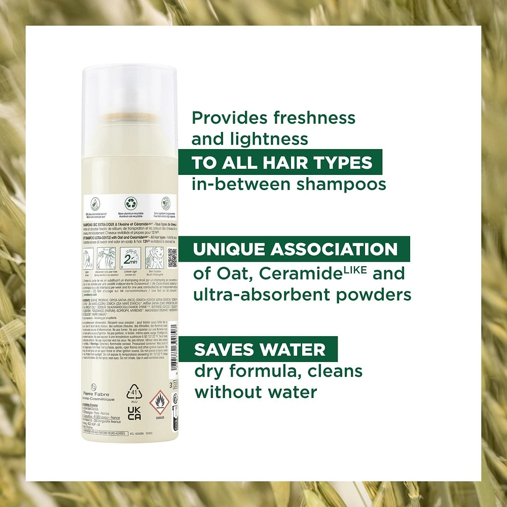 Extra-Gentle Dry Shampoo with Oat Milk