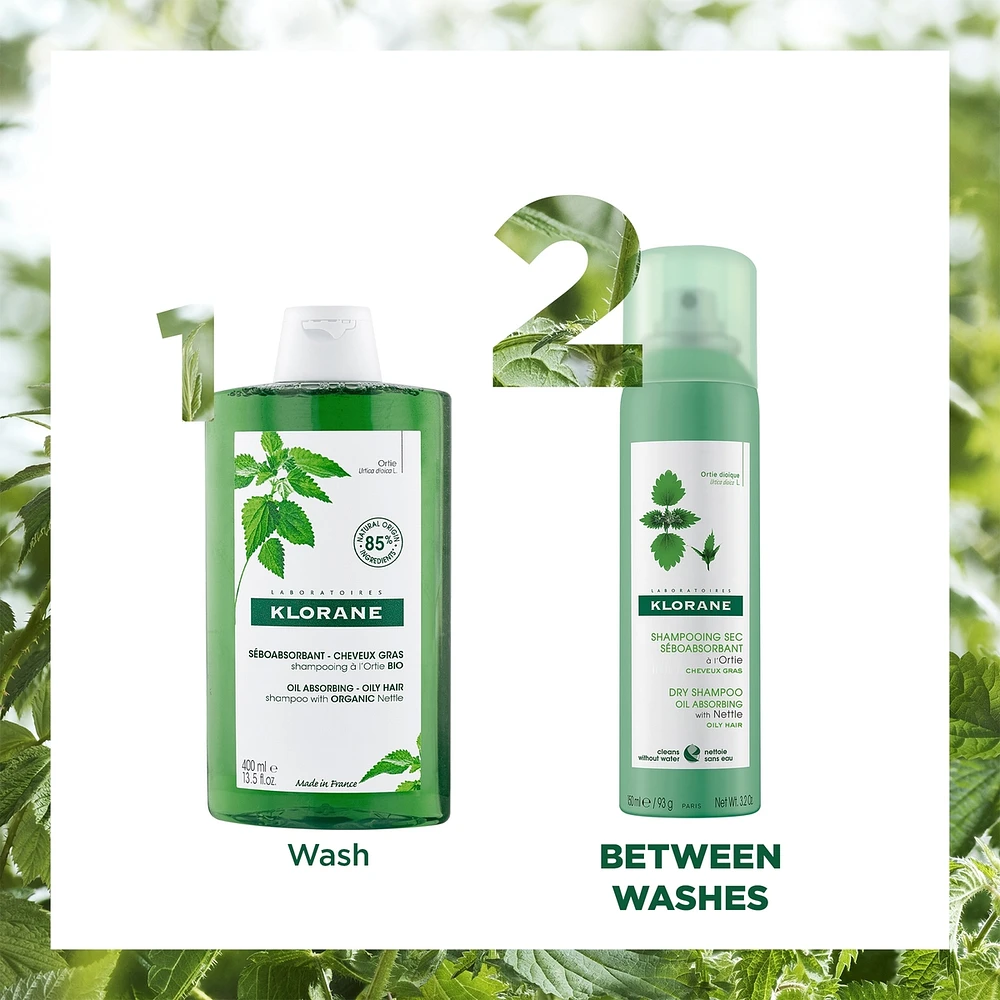 Oil Absorbing Dry Shampoo with Nettle - The Original - Oily Hair