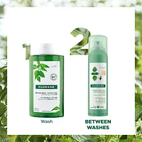 Oil Absorbing Dry Shampoo with Nettle - Tinted - Oily Dark Hair