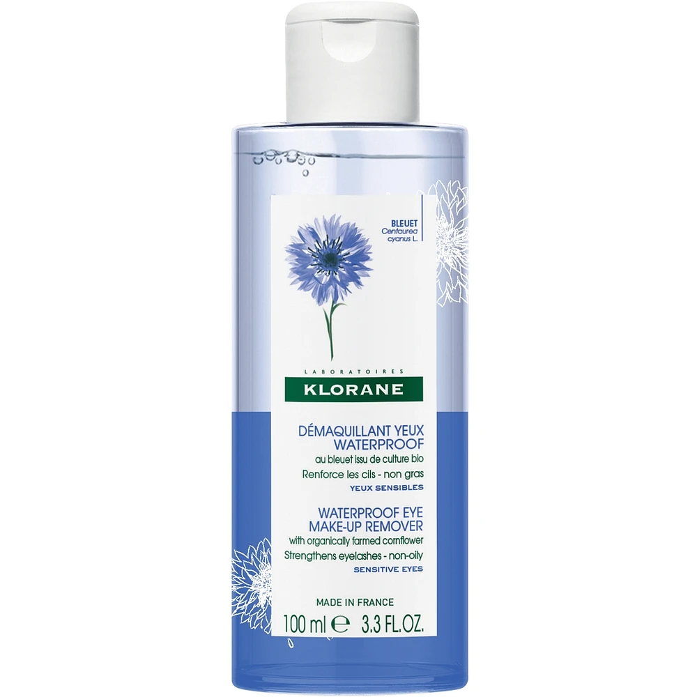 Démaquillant yeux waterproof au Bleuet BIO