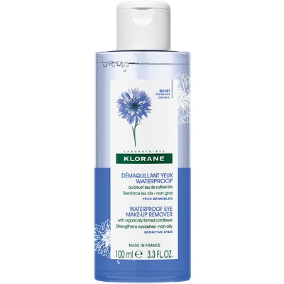Waterproof Eye Make-up Remover with Organic Cornflower
