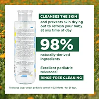 Cleansing Water no-rinse - Face, hands & diaper area - Baby