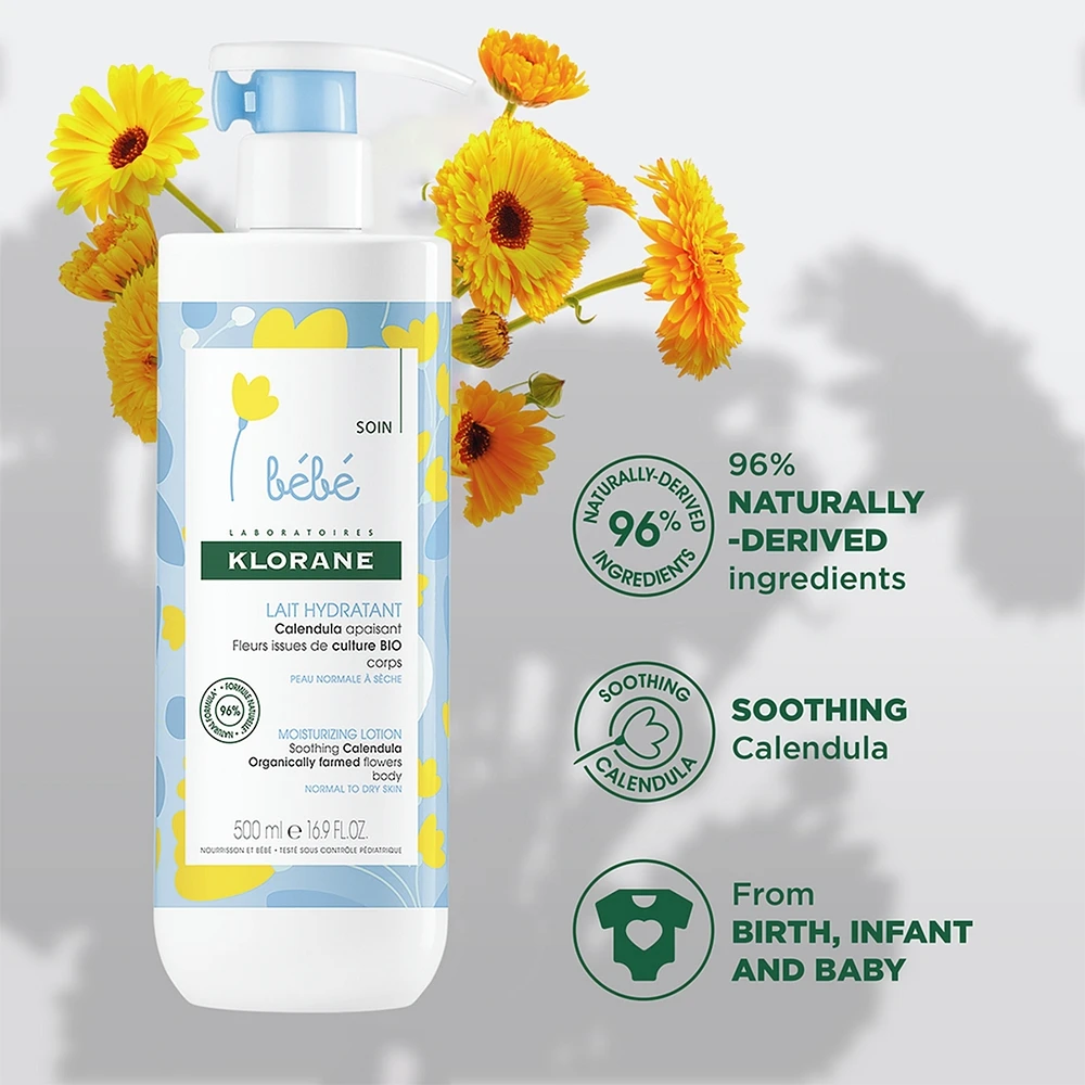 Moisturizing Lotion with Calendula - Normal to Dry Skin - Baby