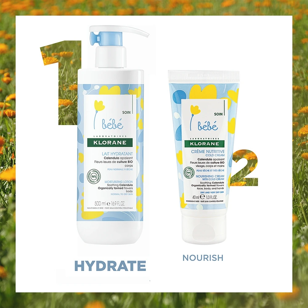 Moisturizing Lotion with Calendula - Normal to Dry Skin - Baby