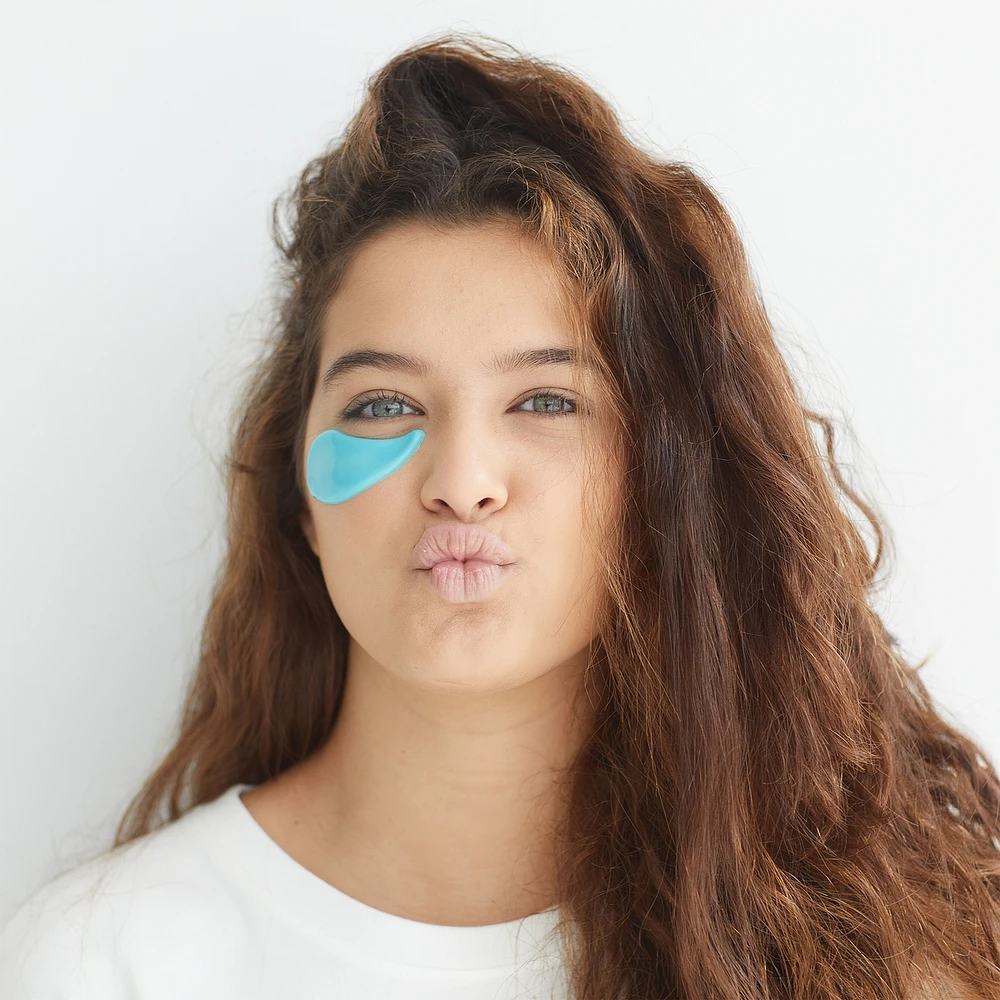 Patchs yeux lissants hydro-gel au Bleuet BIO